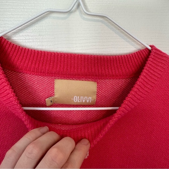 New Olivvi Oversized Logo Icon Sweater - Picture 4 of 5